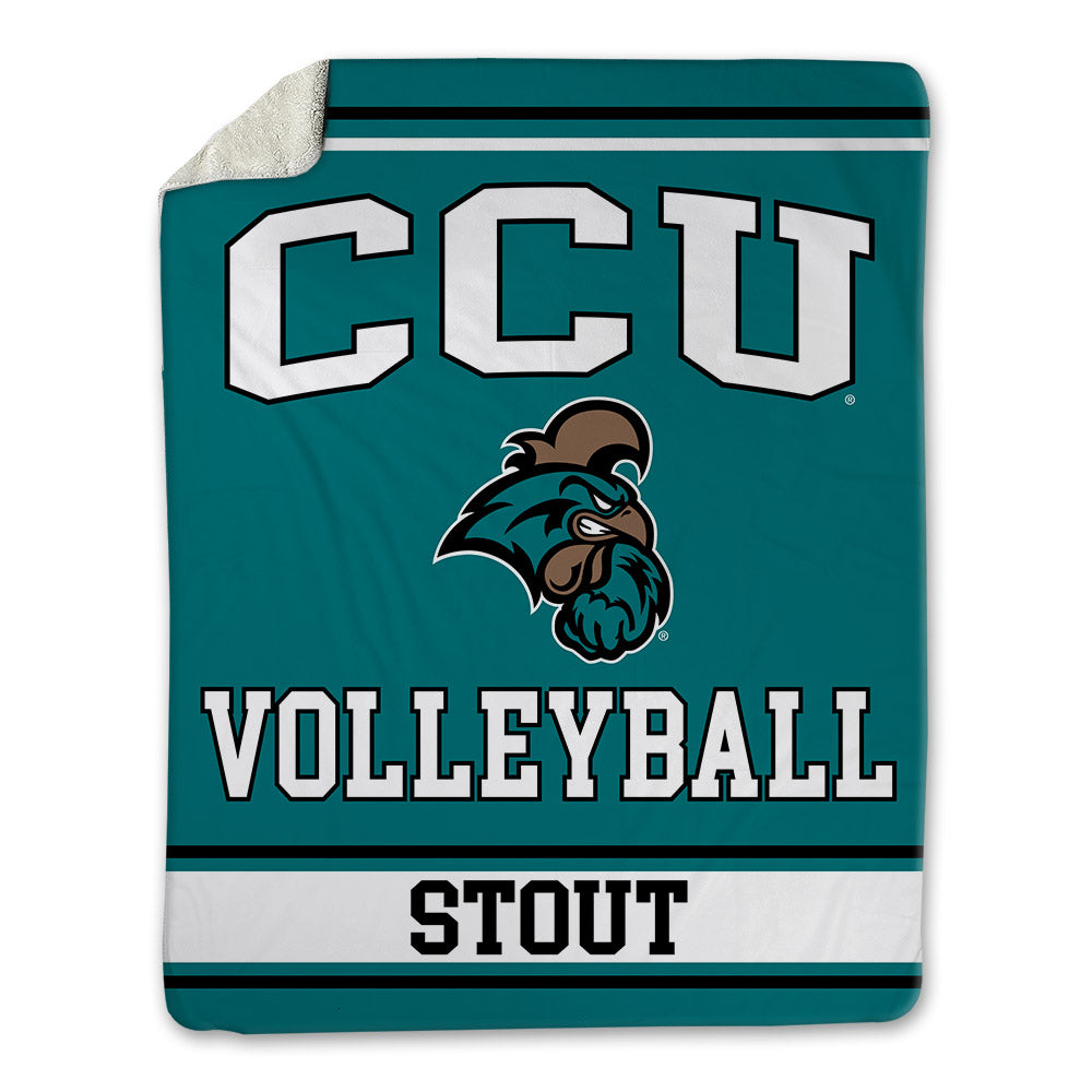 Coastal Carolina - NCAA Women's Volleyball : Jalyn Stout - Blanket-0