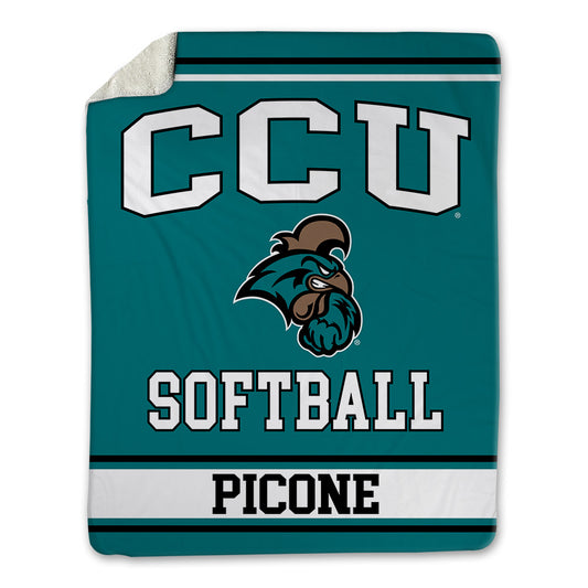 Coastal Carolina - NCAA Softball : Nicolette Picone - Blanket-0