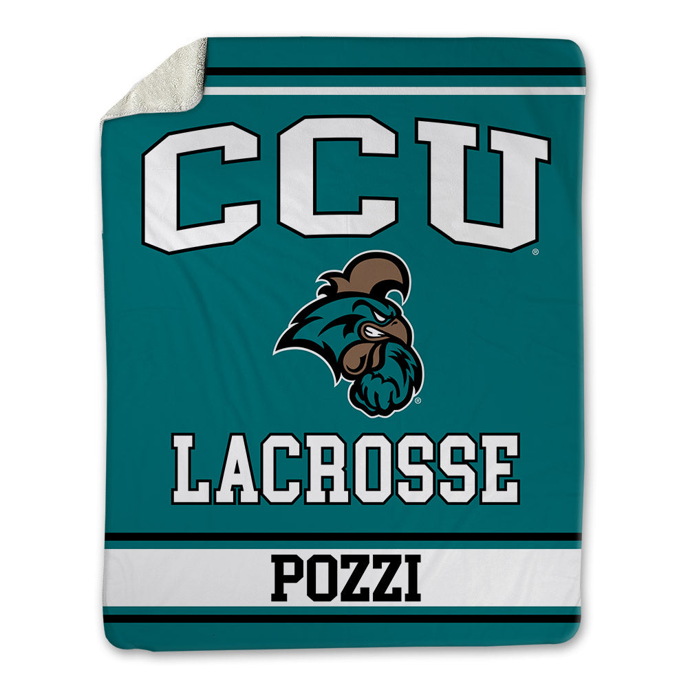 Coastal Carolina - NCAA Women's Lacrosse : Giuliana Pozzi - Blanket-0