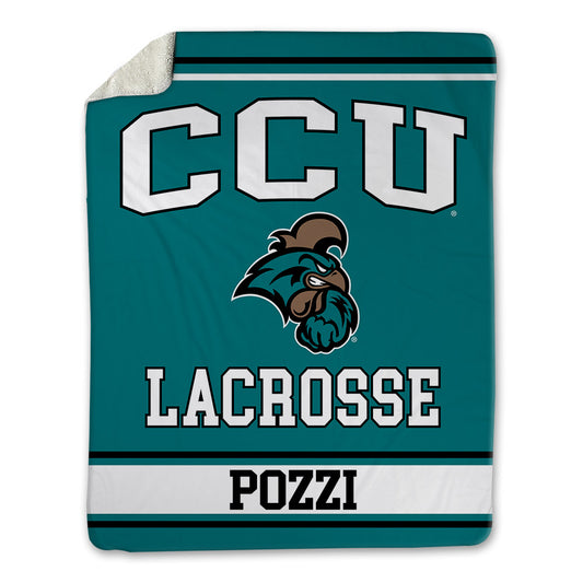 Coastal Carolina - NCAA Women's Lacrosse : Giuliana Pozzi - Blanket-0