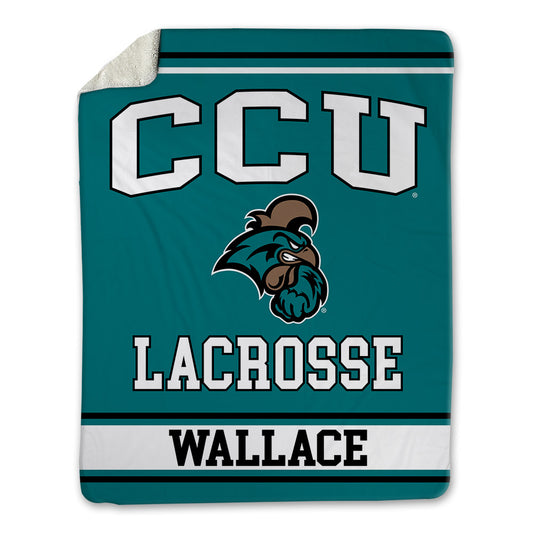 Coastal Carolina - NCAA Women's Lacrosse : Lily Wallace - Blanket-0