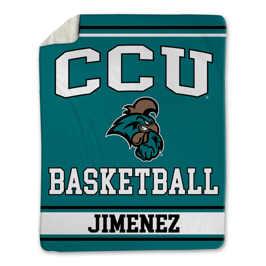 Coastal Carolina - NCAA Women's Basketball : DYanis Jimenez - Blanket-0