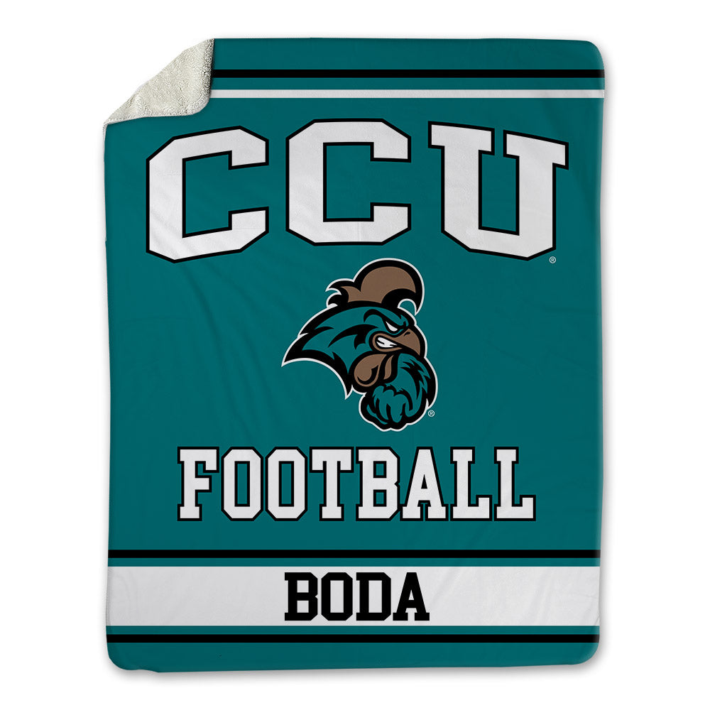 Coastal Carolina - NCAA Football : Blake Boda - Blanket-0