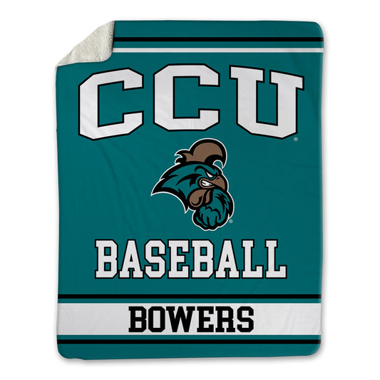 Coastal Carolina - NCAA Baseball : Andrew Bowers - Blanket-0