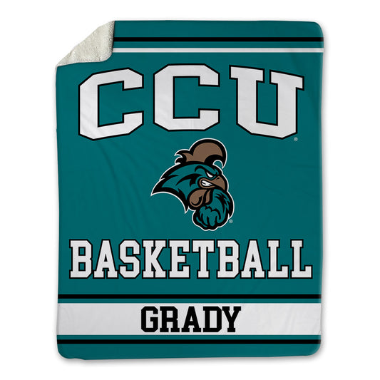Coastal Carolina - NCAA Women's Basketball : Tessa Grady - Blanket-0
