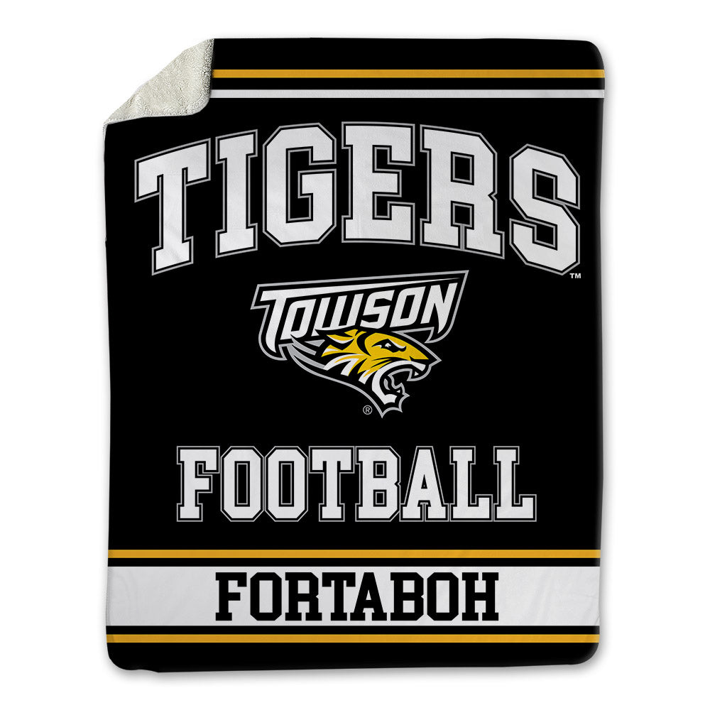 Towson - NCAA Football : Chab Fortaboh - Blanket-0