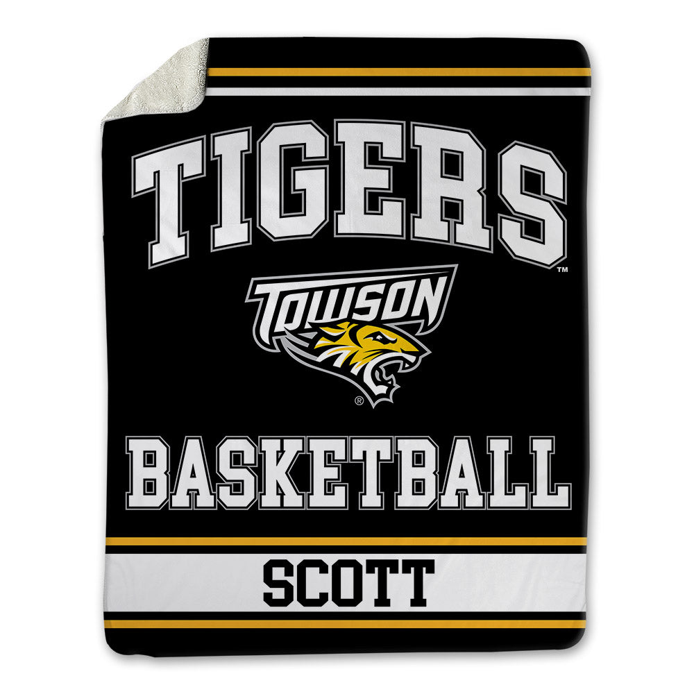 Towson - NCAA Women's Basketball : Gabby Scott - Blanket-0