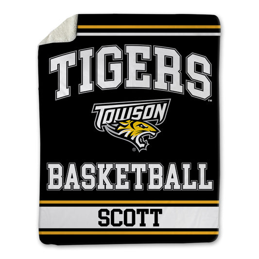 Towson - NCAA Women's Basketball : Gabby Scott - Blanket-0