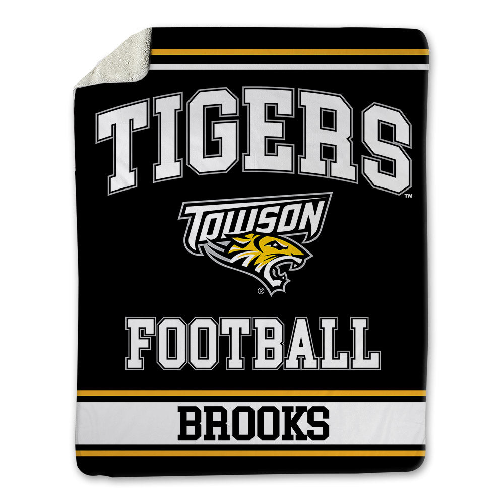 Towson - NCAA Football : KJ Brooks - Blanket-0