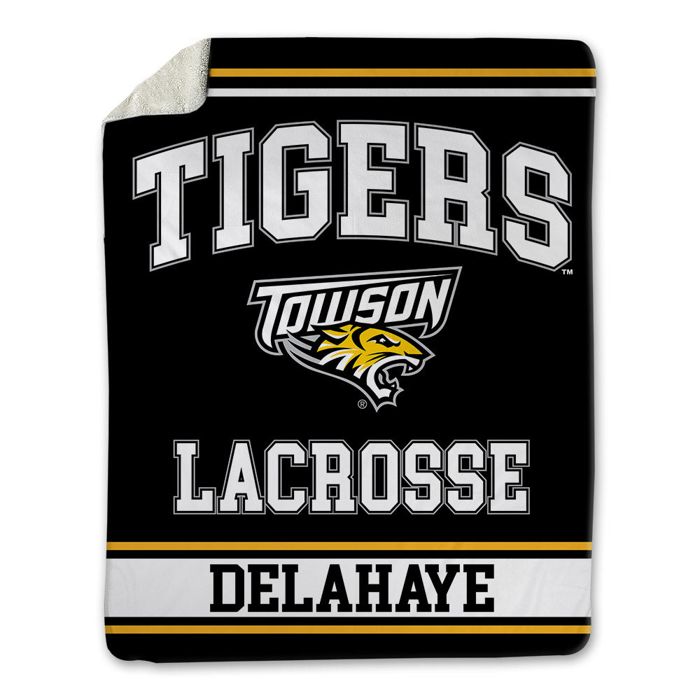 Towson - NCAA Women's Lacrosse : Hannah Delahaye - Blanket-0