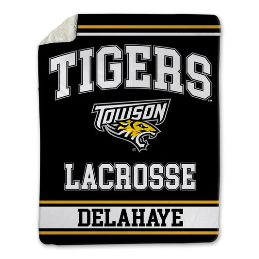 Towson - NCAA Women's Lacrosse : Hannah Delahaye - Blanket-0