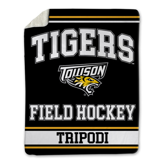 Towson - NCAA Women's Field Hockey : Gianna Tripodi - Blanket-0