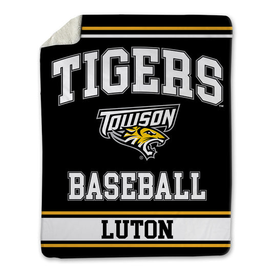 Towson - NCAA Baseball : Jordan Luton - Blanket-0