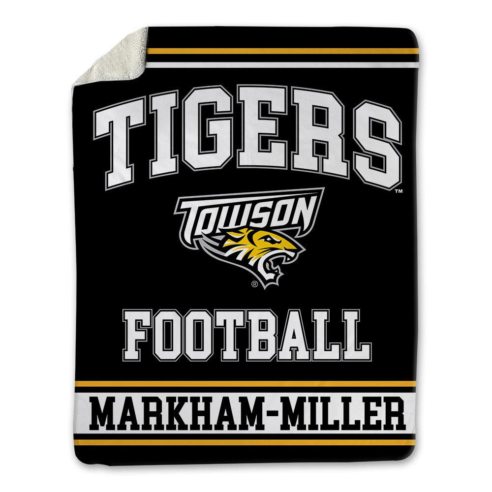 Towson - NCAA Football : Ian Markham-Miller - Blanket-0
