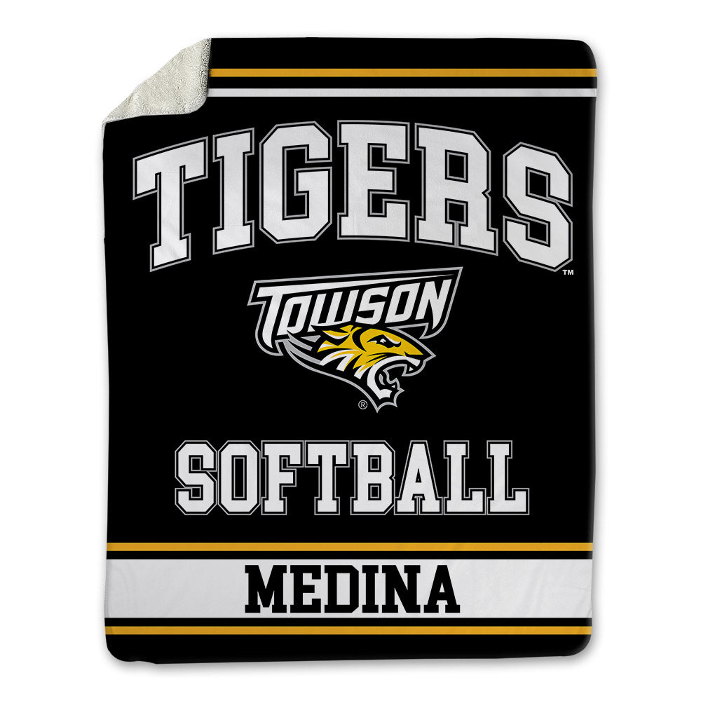 Towson - NCAA Softball : Amanda Medina - Blanket-0