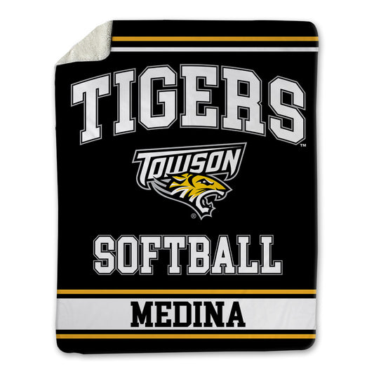 Towson - NCAA Softball : Amanda Medina - Blanket-0