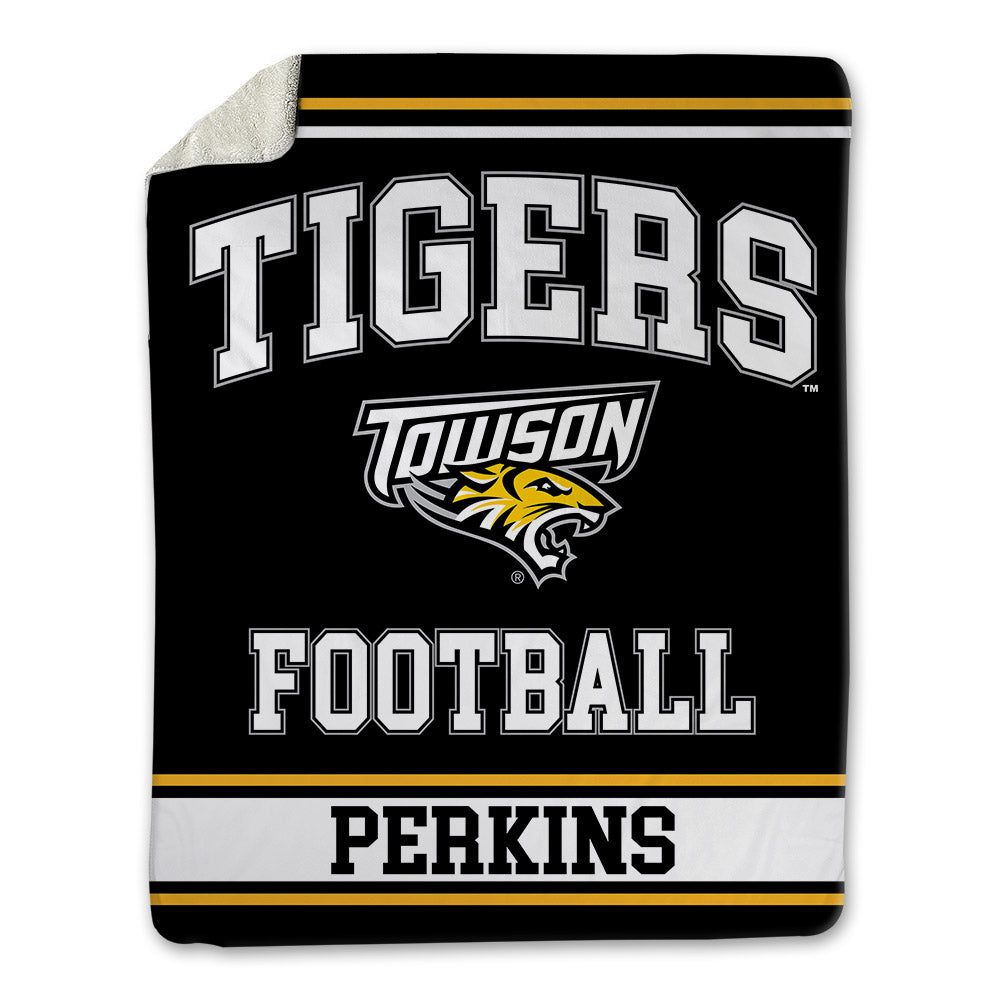 Towson - NCAA Football : Zay Perkins - Blanket-0