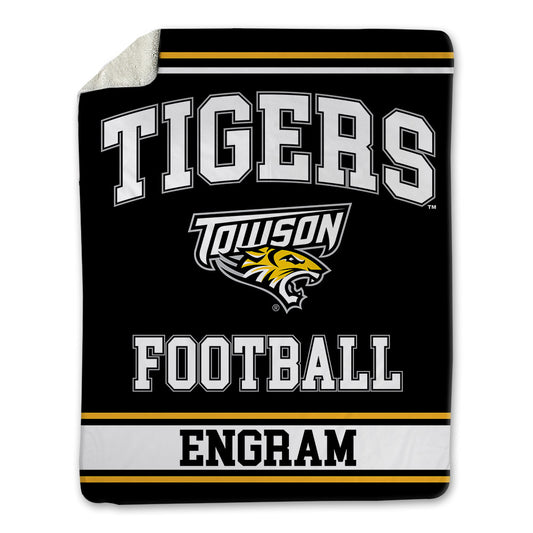 Towson - NCAA Football : Trey Engram - Blanket-0