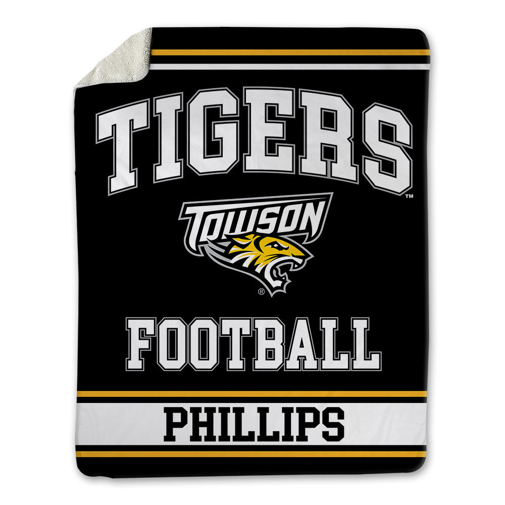Towson - NCAA Football : Kahseim Phillips - Blanket-0