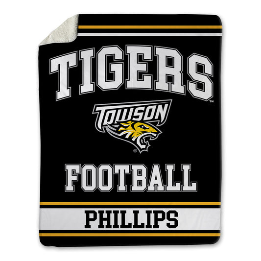 Towson - NCAA Football : Kahseim Phillips - Blanket-0