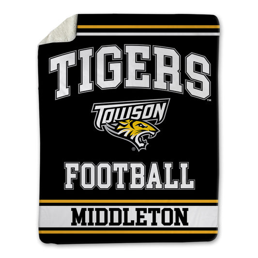 Towson - NCAA Football : William Middleton - Blanket-0