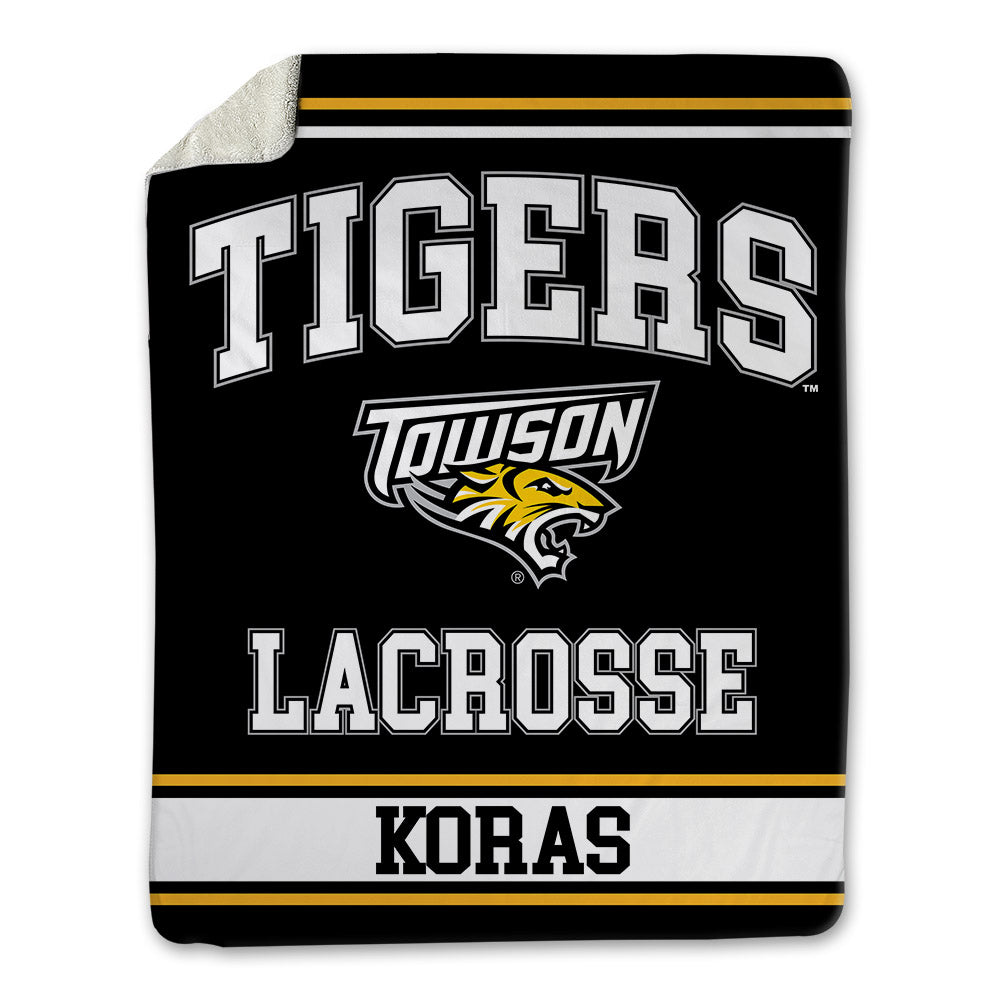 Towson - NCAA Women's Lacrosse : Halley Koras - Blanket-0