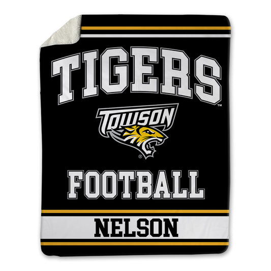 Towson - NCAA Football : Joden Nelson - Blanket-0