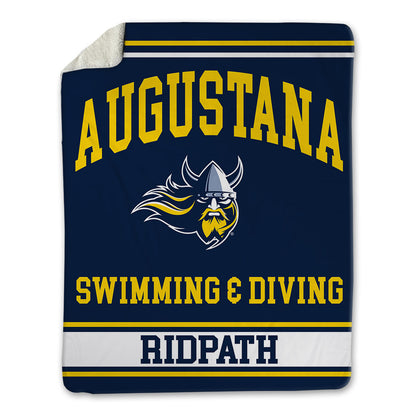 AU - NCAA Women's Swimming & Diving : Brianna Ridpath - Blanket-0