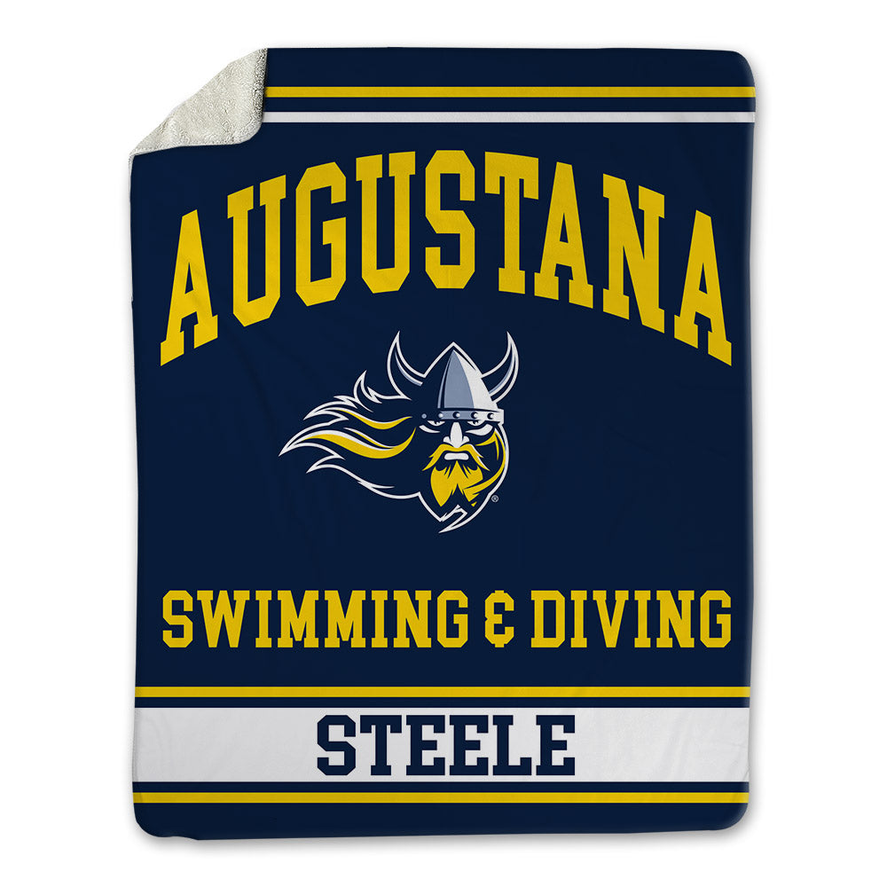 AU - NCAA Men's Swimming & Diving : Braxton Steele - Blanket-1