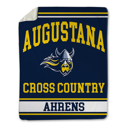 AU - NCAA Men's Cross Country : Will Ahrens - Blanket-1
