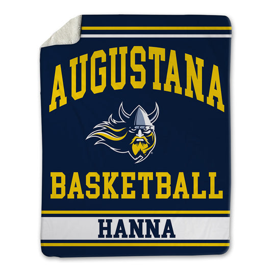 AU - NCAA Women's Basketball : Addie Hanna - Blanket-0
