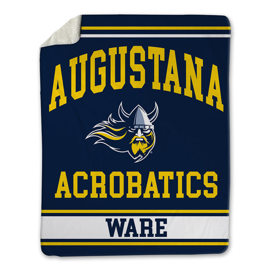 AU - NCAA Acrobatics & Tumbling : Adriana Ware - Blanket-0
