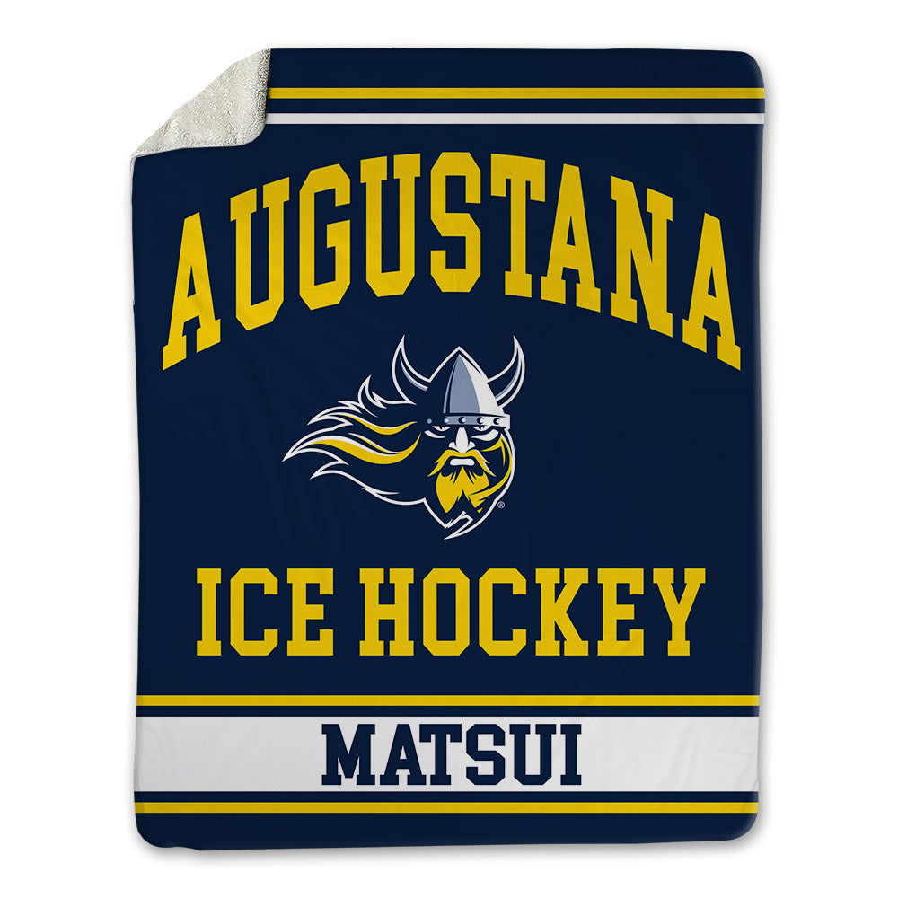 AU - NCAA Men's Ice Hockey : Payton Matsui - Blanket-0