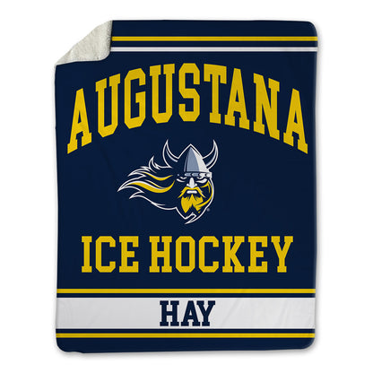 AU - NCAA Men's Ice Hockey : Kolby Hay - Blanket-1