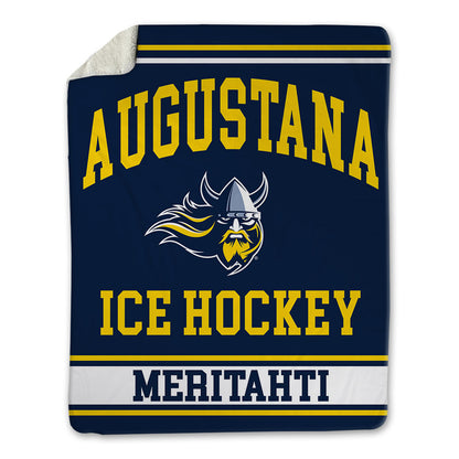 AU - NCAA Men's Ice Hockey : Samo Meritahti - Blanket-1