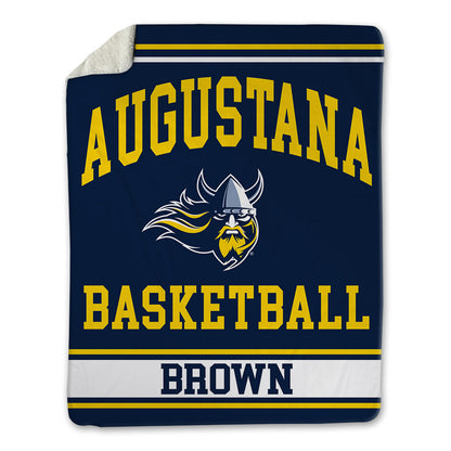 AU - NCAA Men's Basketball : Hayden Brown - Blanket-1