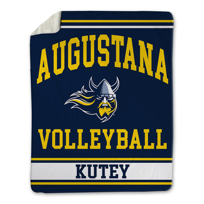 AU - NCAA Women's Volleyball : Jazmen Kutey - Blanket-1