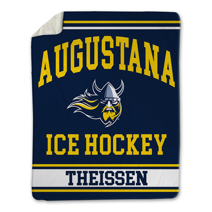 AU - NCAA Men's Ice Hockey : Carter Theissen - Blanket-1