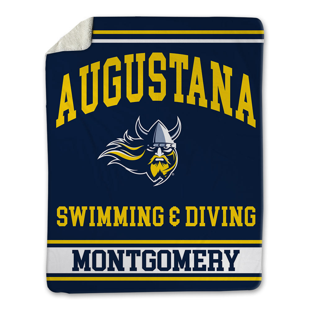 AU - NCAA Women's Swimming & Diving : Meesha Montgomery - Blanket-1