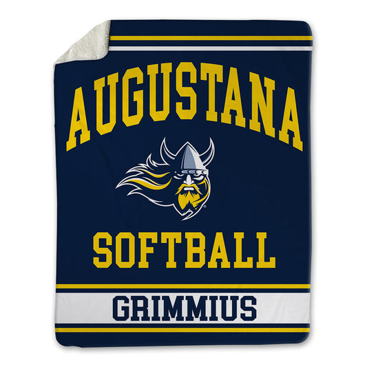 AU - NCAA Softball : Haley Grimmius - Blanket-0