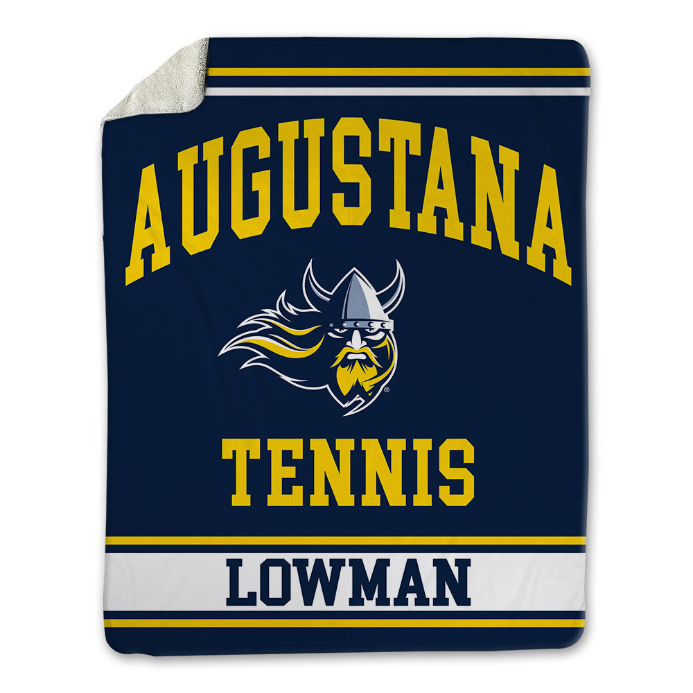AU - NCAA Men's Tennis : Keagen Lowman - Blanket-1