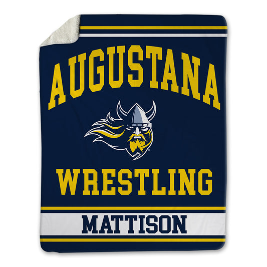 AU - NCAA Wrestling : Aidan Mattison - Blanket-0