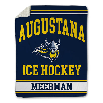AU - NCAA Men's Ice Hockey : Brett Meerman - Blanket-0