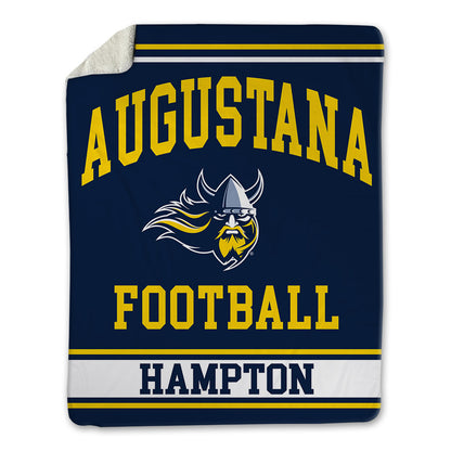 AU - NCAA Football : Jermaine Hampton - Blanket-0