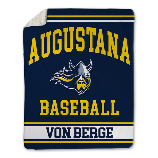 AU - NCAA Baseball : Logan Von Berge - Blanket-0