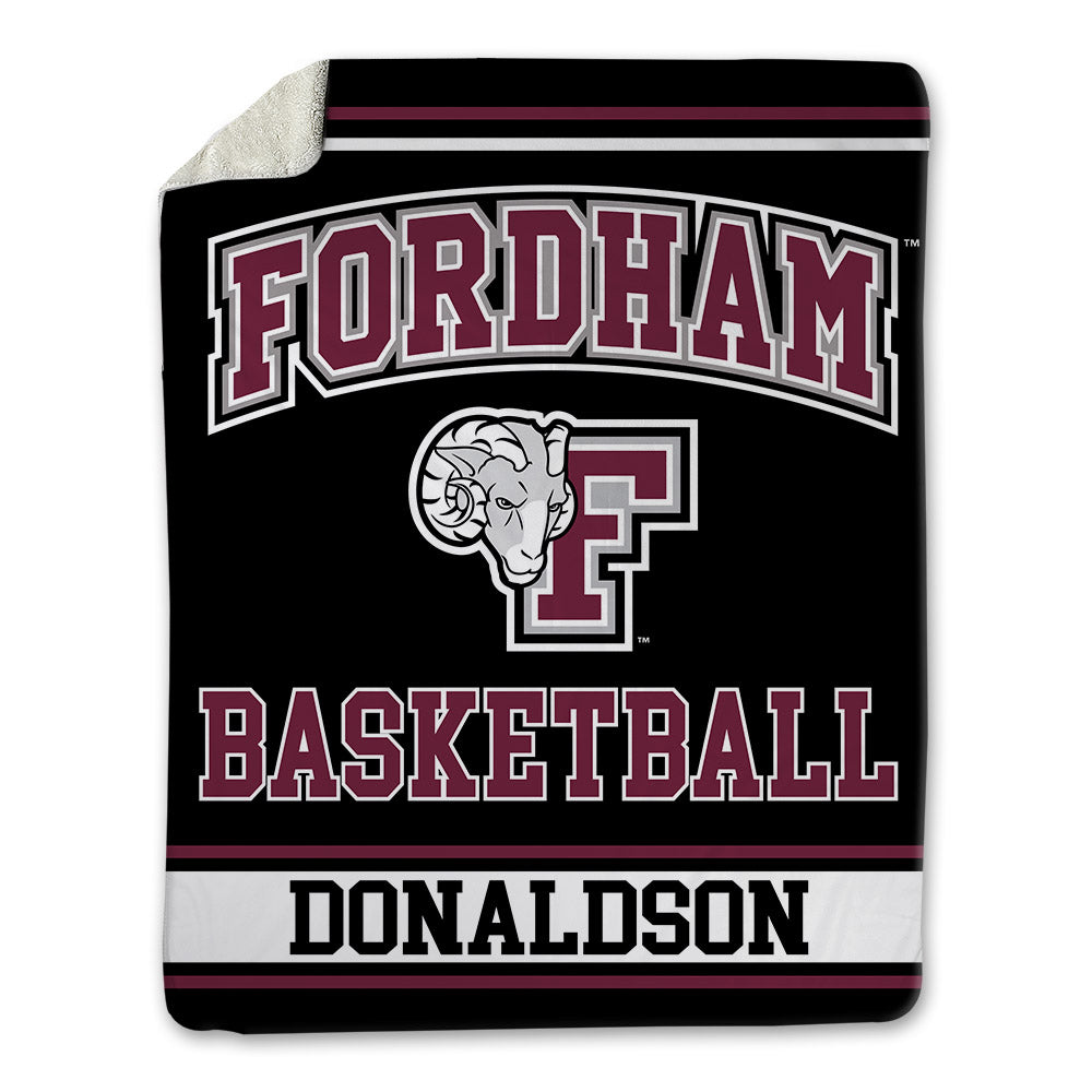 Fordham - NCAA Women's Basketball : Taylor Donaldson - Blanket-0