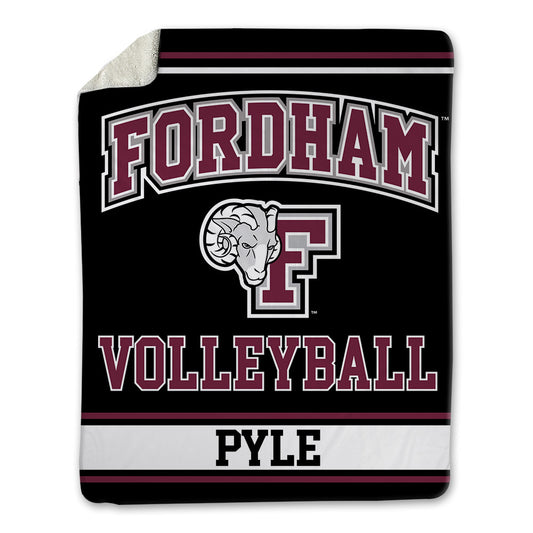 Fordham - NCAA Women's Volleyball : Alexa Pyle - Blanket-0