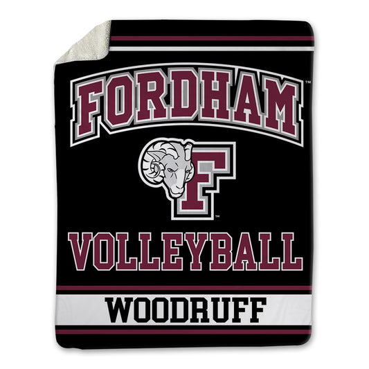 Fordham - NCAA Women's Volleyball : Bridget Woodruff - Blanket-0