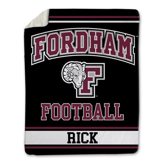 Fordham - NCAA Football : Leo Rick - Blanket-0