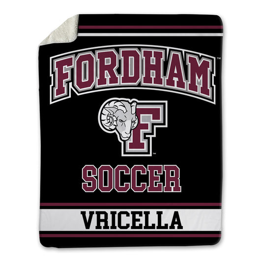 Fordham - NCAA Women's Soccer : Olivia Vricella - Blanket-0